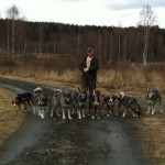 på promenad 1